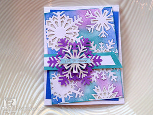 Let It Snow Card by Audrey Pettit