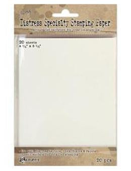TH Distress® Specialty Stamping Paper 4.25" x 5.5", 20pc