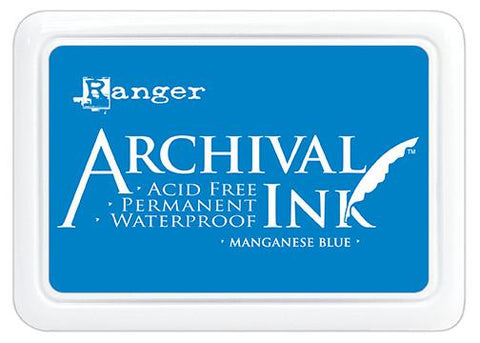 Jumbo Archival Ink™ Pads Manganese Blue