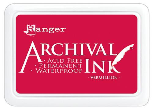 Jumbo Archival Ink™ Pads Vermillion