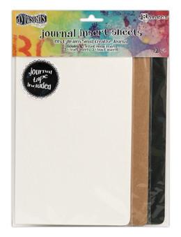 Dylusions Creative Journal Small Insert Sheets, 12pc