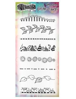 Dylusions Clear Stamps Clearly Borders