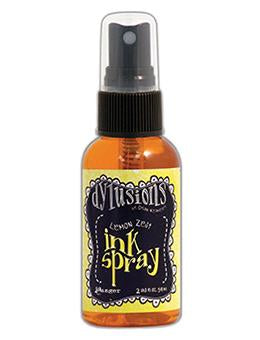 Dylusions Ink Spray Lemon Zest, 2oz