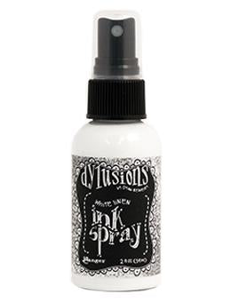 Dylusions Ink Spray White Linen, 2oz