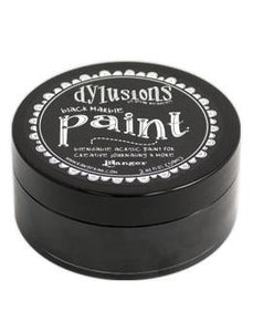 Dylusions Paint Black Marble, 2oz