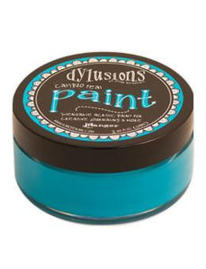 Dylusions Paint Calypso Teal, 2oz