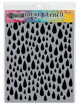 NEW! Dylusions Stencils Teardrops