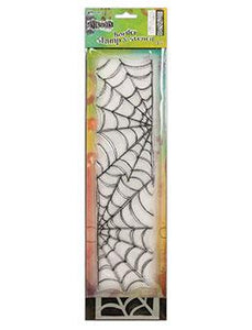 Dylusions Stamp & Stencil Cobweb Border