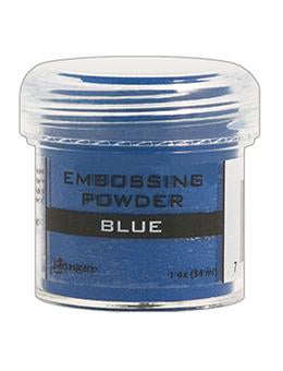 Embossing Powder Blue, 1oz Jar