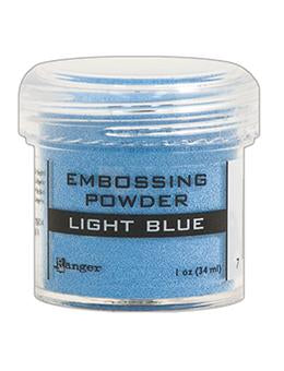 Embossing Powder Light Blue, 1oz Jar