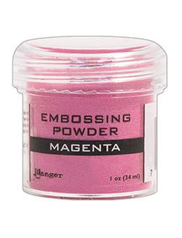 Embossing Powder Magenta, 1oz Jar