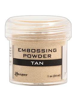 Embossing Powder Tan, 1oz Jar