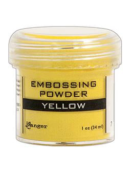 Embossing Powder Yellow, 1oz Jar