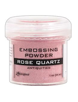Embossing Powder Rose Quartz, 1oz Jar