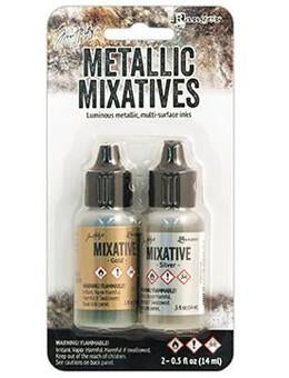 Tim Holtz® Mixatives™ Kit Gold/Silver