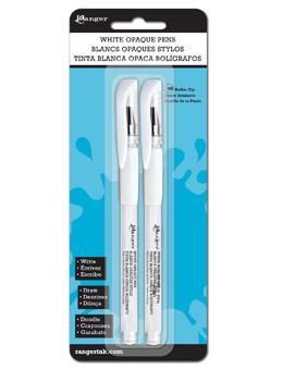 Ranger White Opaque Pen, 2pc