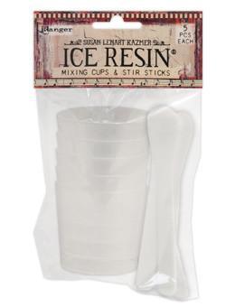 ICE Resin® Mixing Cups & Stir Sticks, 5pcs each