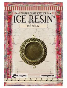 ICE Resin® Milan Bezels: Antique Bronze Medium Circle, 1pc.