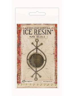 ICE Resin® Rune Bezels: Antique Bronze Round