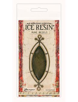 ICE Resin® Rune Bezels: Antique Bronze Ellipse