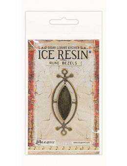 ICE Resin® Rune Bezels: Antique Bronze Small Ellipse