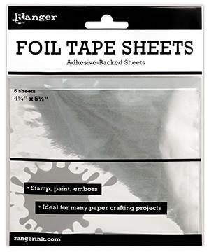 Ranger Foil Tape Sheets 4.25"x5.5", 6pc