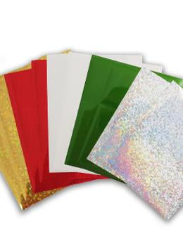 Ranger Shiny Transfer Foil Sheets Holiday, 10pc