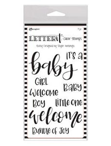 Letter It™ Clear Stamp Set - Baby