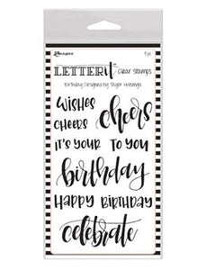 Letter It™ Clear Stamp Set - Birthday