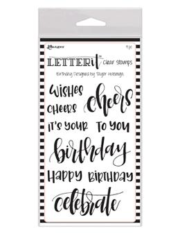 Letter It™ Clear Stamp Set - Birthday