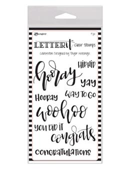Letter It™ Clear Stamp Set - Celebration
