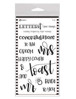 Letter It™ Clear Stamp Set - Wedding