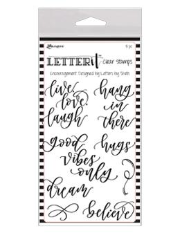 NEW! Letter It™ Clear Stamp Set - Encouragement