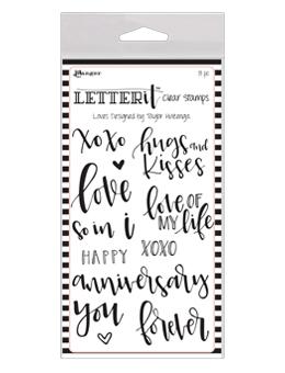 NEW! Letter It™ Clear Stamp Set - Loves