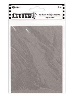 Letter It™ Grey A2 Cardstock 4.25" x 5.5", 12pc