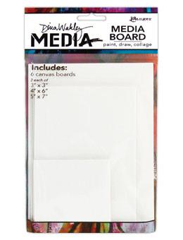 Dina Wakley Media Board Multipack 6pk