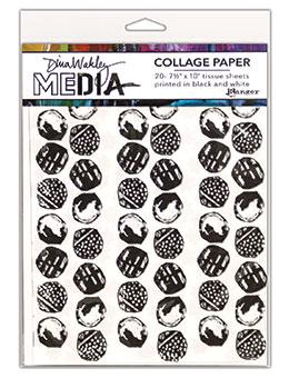 NEW! Dina Wakley Media Collage Paper Backgrounds