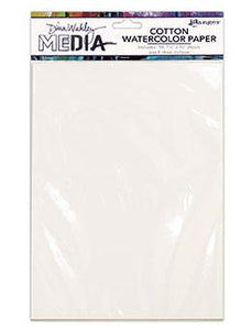 Dina Wakley Media Cotton Watercolor Paper Pack