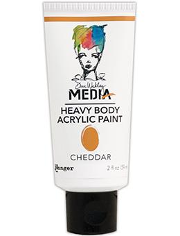 Dina Wakley Media Acrylic Paint Cheddar, 2oz