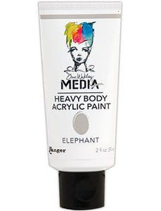 Dina Wakley Media Acrylic Paint Elephant, 2oz