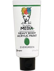 Dina Wakley Media Acrylic Paint Evergreen, 2oz