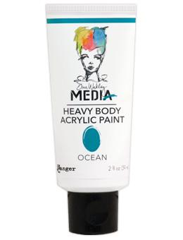 Dina Wakley Media Acrylic Paint Ocean, 2oz