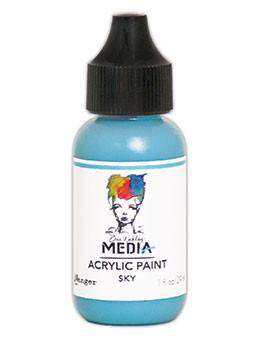 Dina Wakley Media Acrylic Paint Sky, 1oz