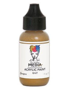 Dina Wakley Media Acrylic Paint Gilt, 1oz