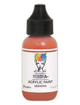 Dina Wakley Media Acrylic Paint Sedona, 1oz