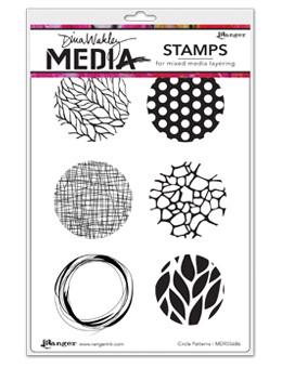 Dina Wakley Media Stamps Circle Patterns