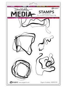 Dina Wakley Media Stamps Organic Scribbles