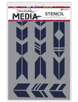 Dina Wakley Media Stencils Grande Arrows