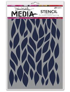 Dina Wakley Media Stencils Big Leafy