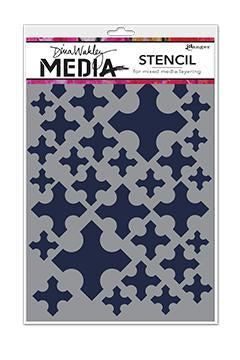 Dina Wakley Media Stencils Medieval Crosses